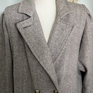 Vintage Wool ankle length coat Stephanie Mathew’s